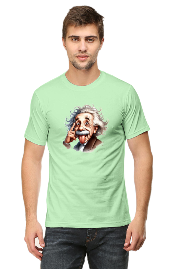Einstein Tongue Out T-Shirt – Unisex Regular Fit | Quirky Genius Print | Sizes S to 7XL